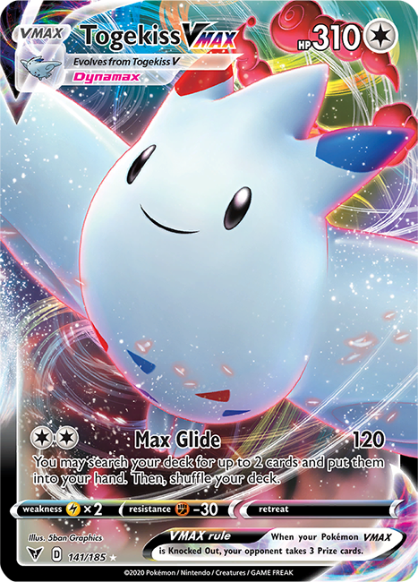 Togekiss VMAX 141-185