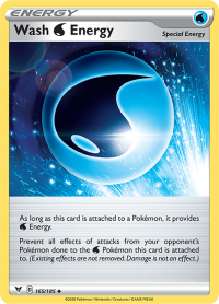 pokemon ss vivid voltage wash water energy 165 185