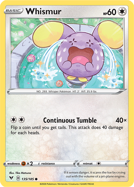 Whismur 135-185