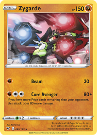 pokemon ss vivid voltage zygarde 093 185