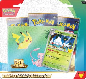 pokemon sun moon prerelease promos 30th celebration tech sticker collection alolan exeggutor