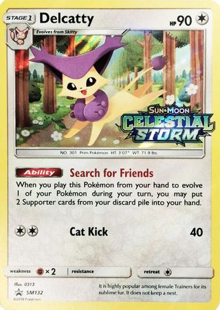 Delcatty - SM132 - Pre-Release Promo