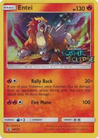 pokemon sun moon prerelease promos entei sm219 pre release promo