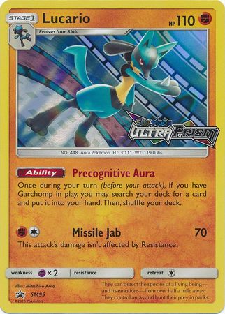 Lucario - SM95 - Pre-Release Promo