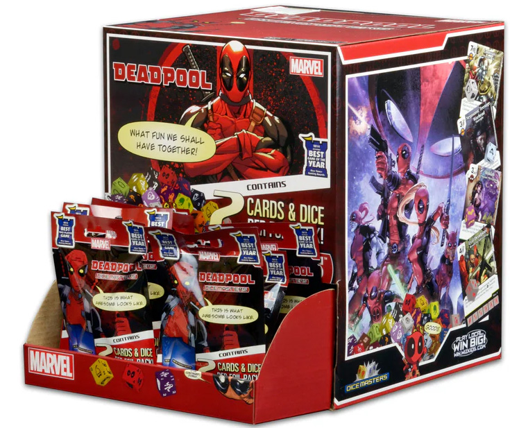 Marvel Dice Masters : Deadpool Gravity Feed 90-ct