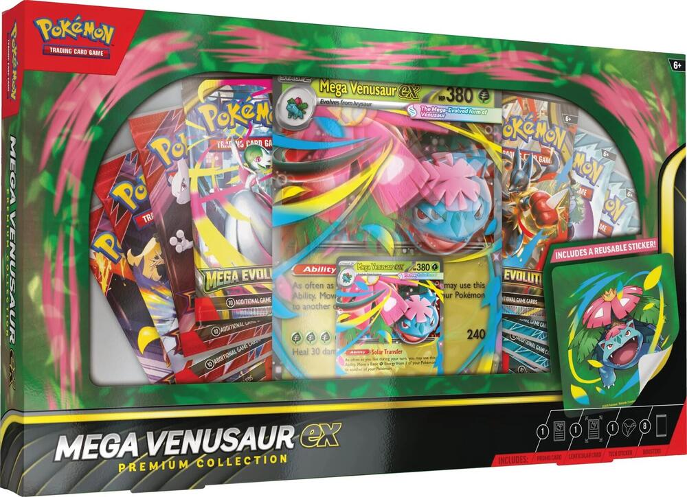 Mega Venusaur EX Premium Collection Box