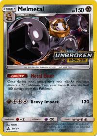 pokemon sun moon prerelease promos melmetal sm181 pre release promo