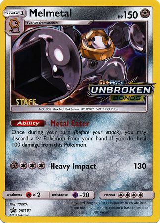 Melmetal - SM181 - (Staff) Pre-Release Promo