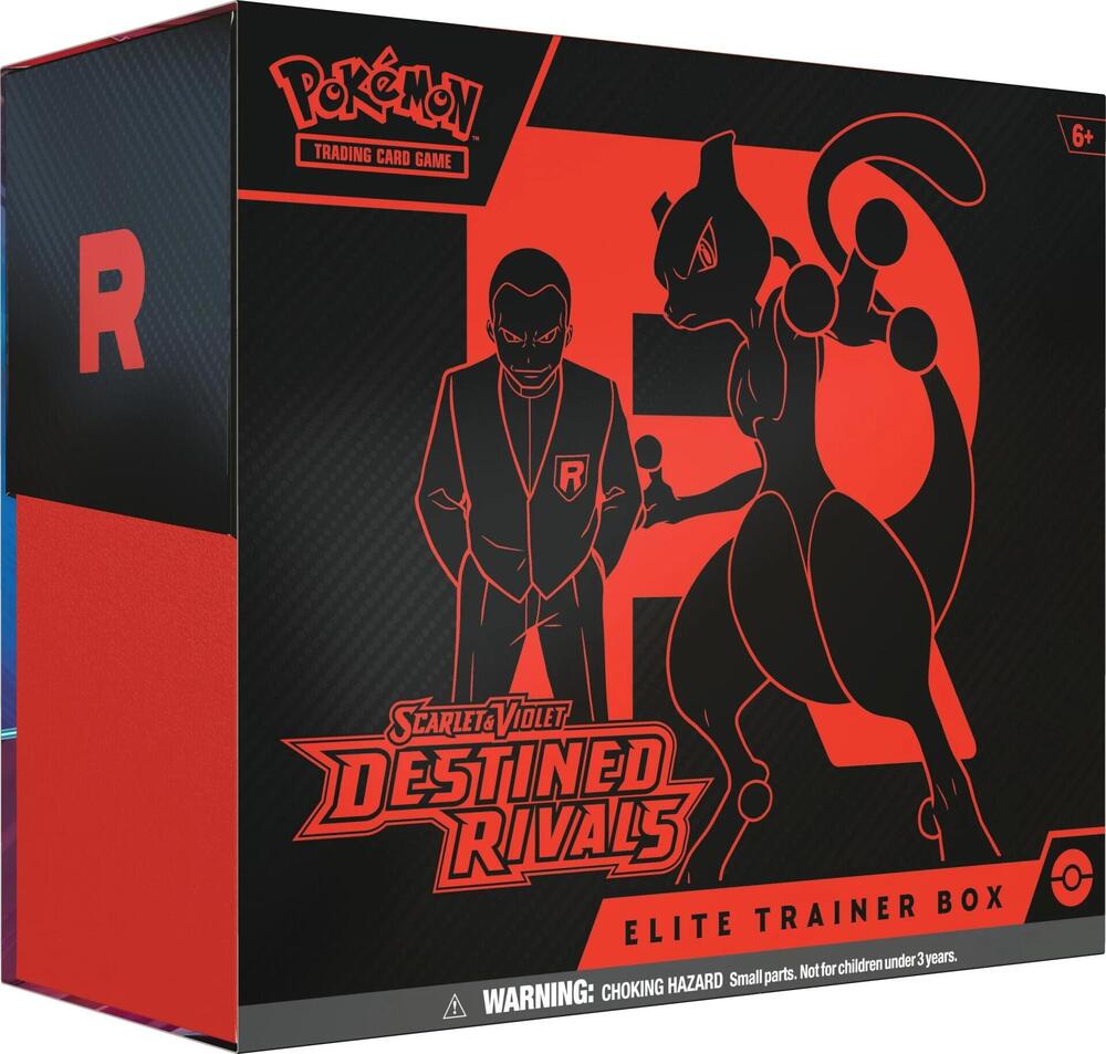 Scarlet & Violet - Destined Rivals Elite Trainer Box - Preorder 5/30/2025