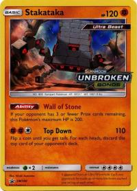 pokemon sun moon prerelease promos stakataka sm180 pre release promo