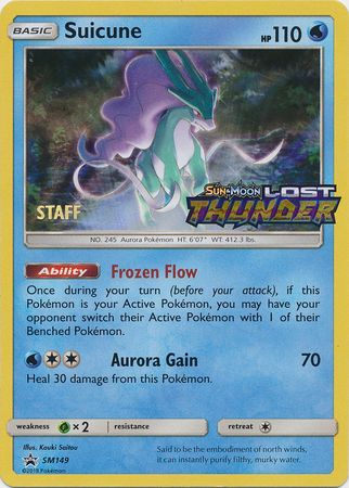 Suicune - SM149 - (Staff) Pre-Release Promo