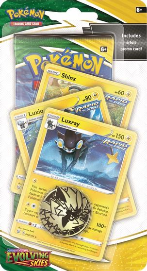 Sword & Shield - 1 Pack Blister - Evolving Skies - Luxray