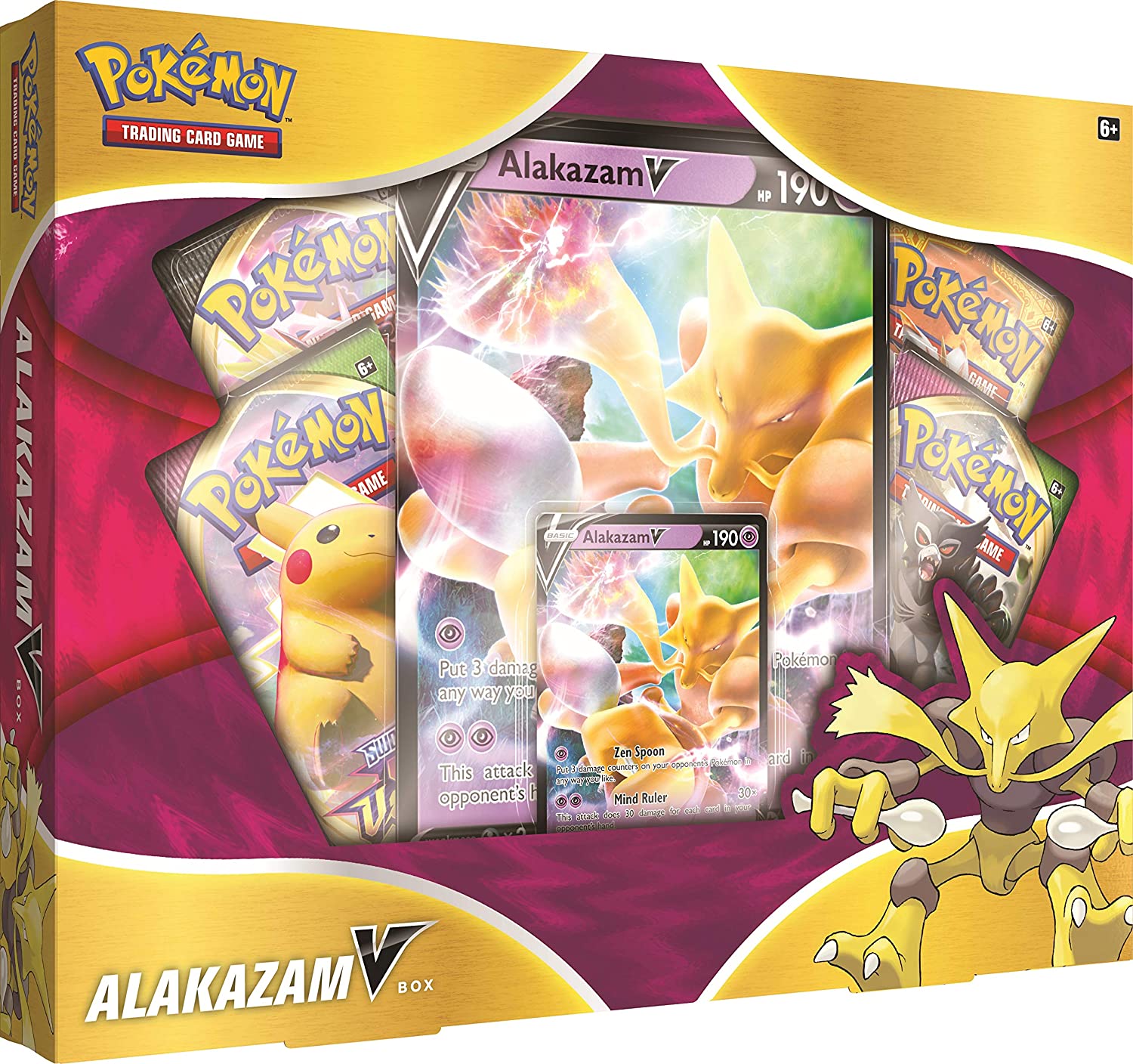 Sword & Shield - Alakazam V Collection Box