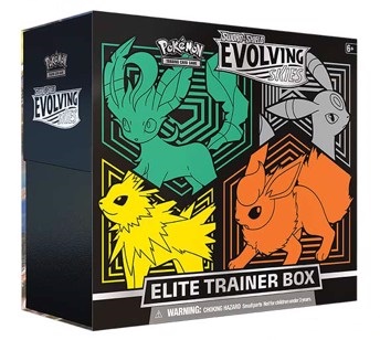 Sword & Shield - Evolving Skies Flareon/Jolteon/Umbreon/Leafeon Elite Trainer Box 