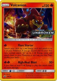 pokemon sun moon prerelease promos volcanion sm179 pre release promo