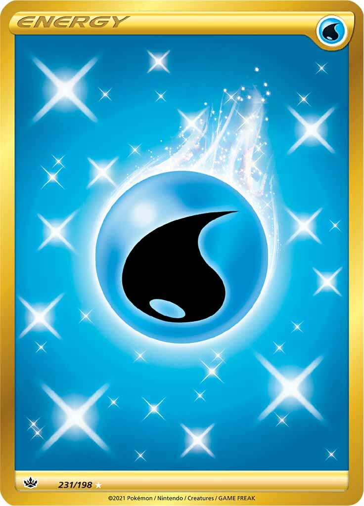 Water Energy 231-198 SECRET RARE