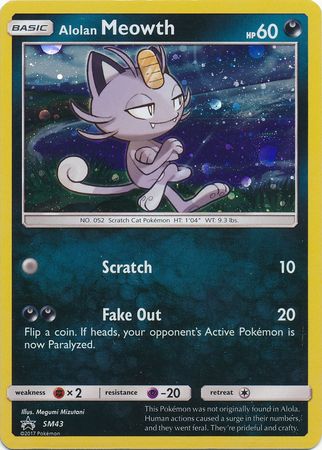 Alolan Meowth - SM43