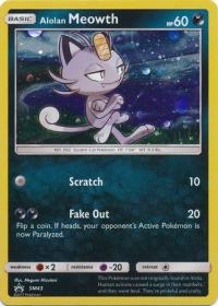 pokemon sun moon promos alolan meowth sm43