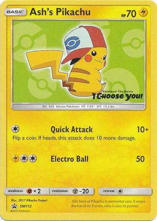 Ash's Pikachu - SM112