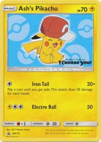 pokemon sun moon promos ash s pikachu sm113