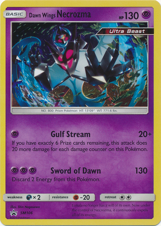 Dawn Wings Necrozma - SM106