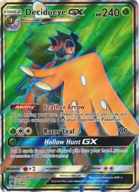 pokemon sun moon promos decidueye gx sm37