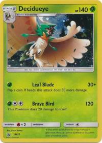 pokemon sun moon promos decidueye sm55