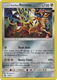 pokemon sun moon promos dusk mane necrozma sm107