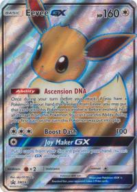 pokemon sun moon promos eevee gx sm242