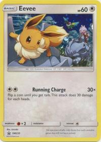 pokemon sun moon promos eevee sm235