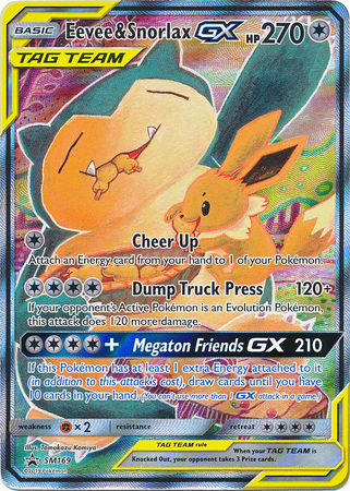 Eevee & Snorlax GX - SM169