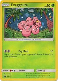 pokemon sun moon promos exeggcute sm119