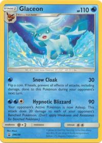 pokemon sun moon promos glaceon sm238