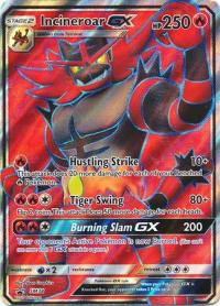 pokemon sun moon promos incineroar gx sm38