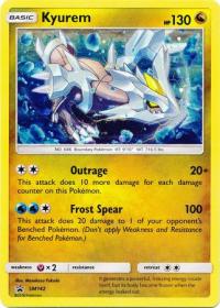 pokemon sun moon promos kyurem sm142