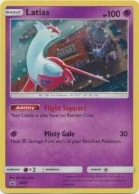 pokemon sun moon promos latias sm87