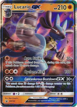 Lucario GX - SM100