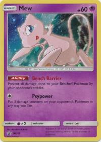 pokemon sun moon promos mew sm215