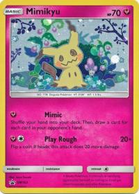 pokemon sun moon promos mimikyu sm163