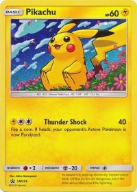 pokemon sun moon promos pikachu sm206