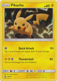 pokemon sun moon promos pikachu sm227