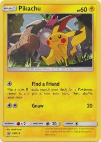 pokemon sun moon promos pikachu sm234