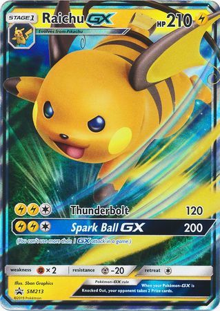 Raichu GX SM213