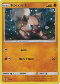 pokemon sun moon promos rockruff sm06