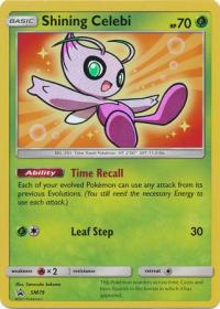 pokemon sun moon promos shining celebi sm79