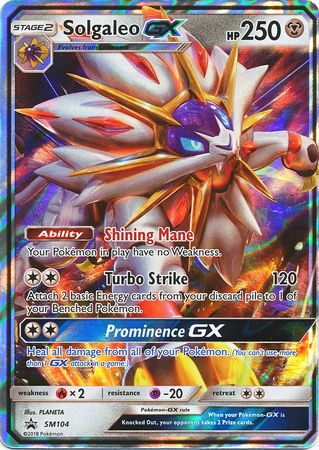 Solgaleo GX - SM104a