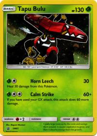 pokemon sun moon promos tapu bulu sm61