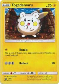 pokemon sun moon promos togedemaru sm44