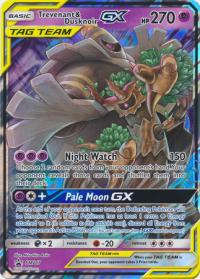 pokemon sun moon promos trevenant dusknoir gx sm217