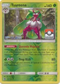 pokemon sun moon promos tsareena 20 149 2nd place league promo